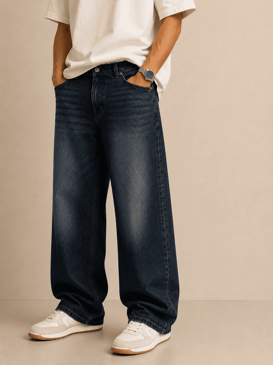 Midnight Fade Relaxed Fit Jeans