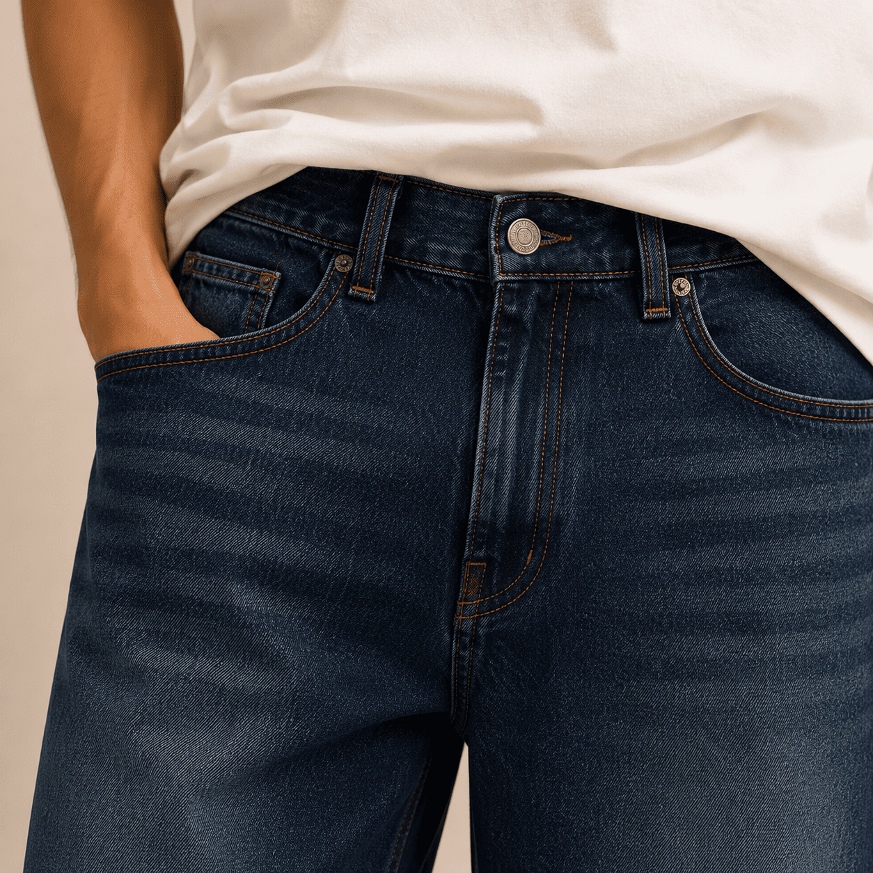 Midnight Fade Relaxed Fit Jeans