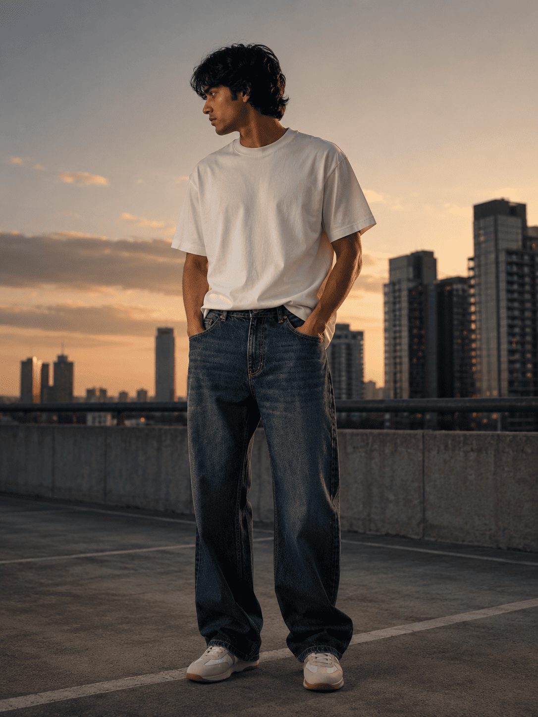 Midnight Fade Relaxed Fit Jeans