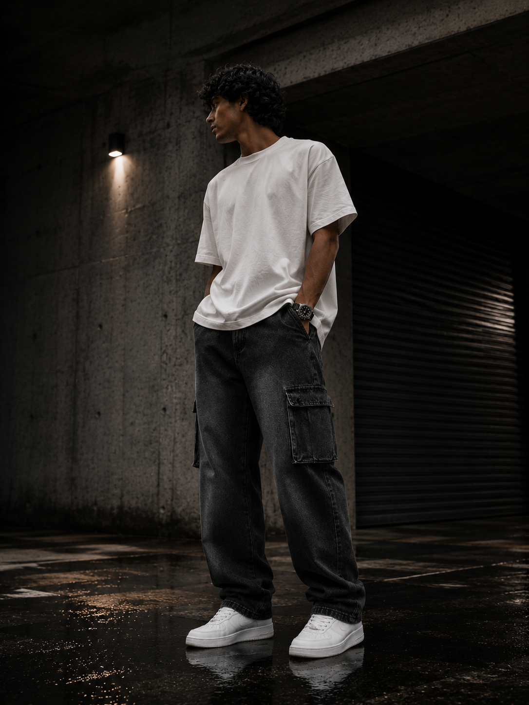 Ashen Grey Relaxed Fit Jeans