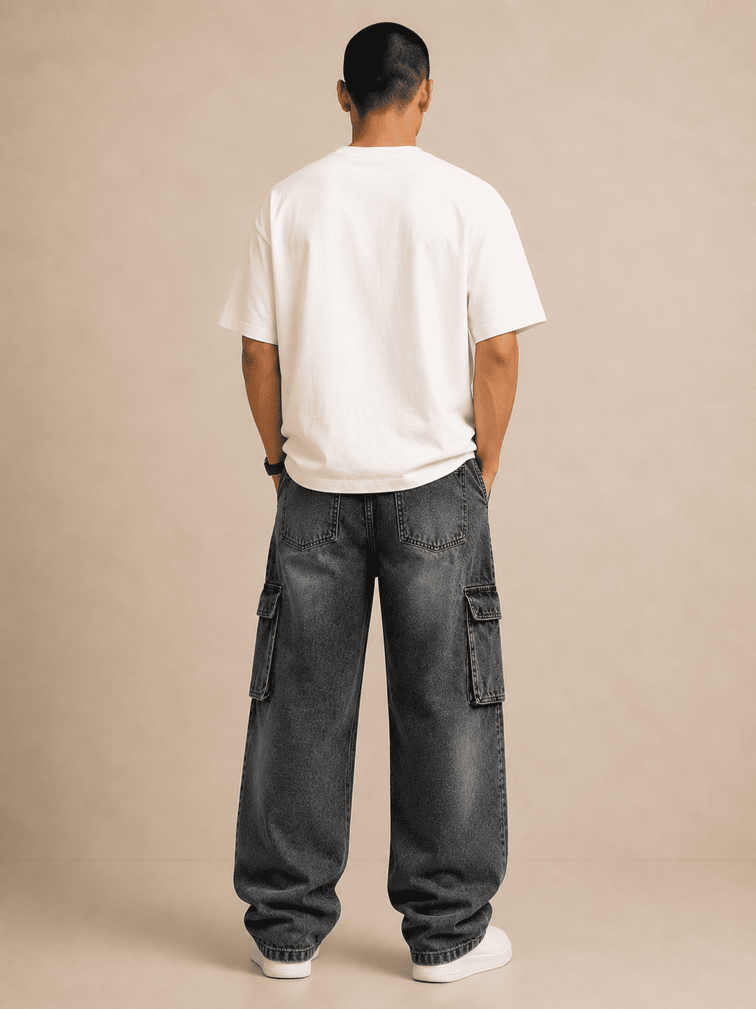 Ashen Grey Relaxed Fit Jeans