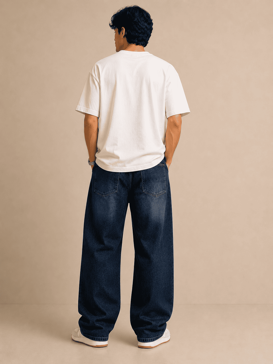 Midnight Fade Relaxed Fit Jeans