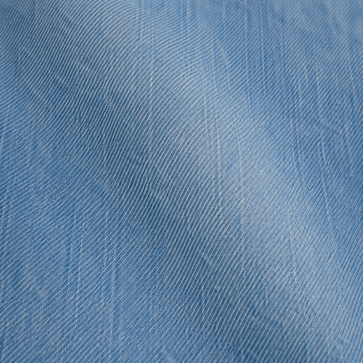Indigo Light Blue Wide-Leg Jeans