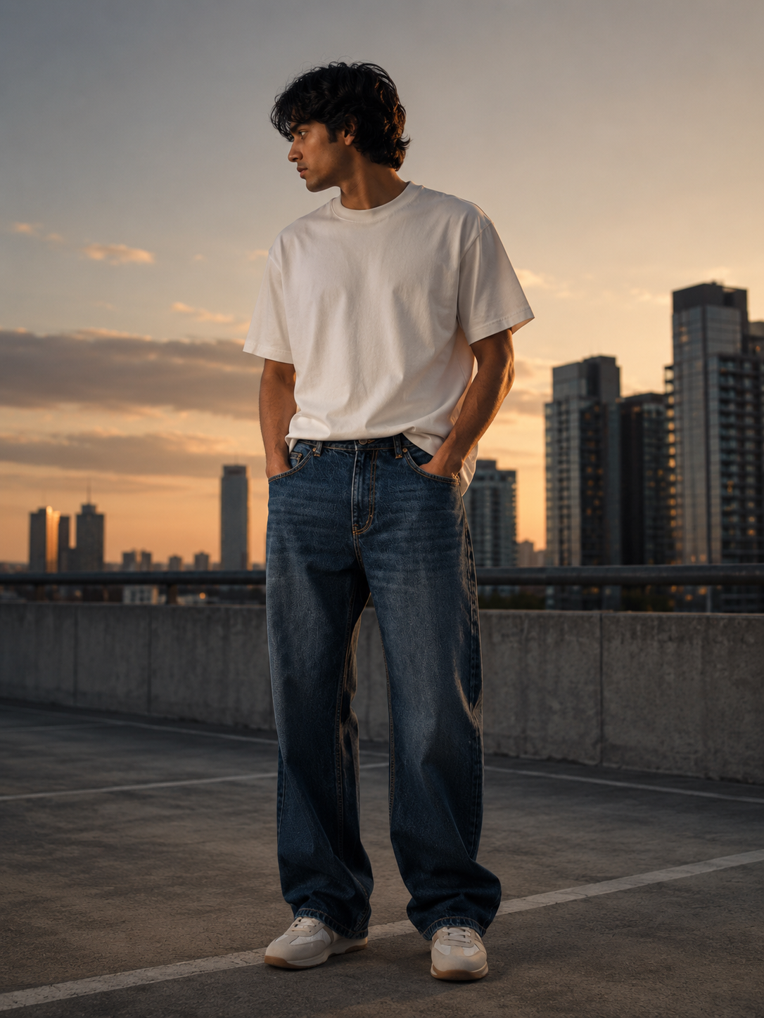 Midnight Fade Relaxed Fit Jeans
