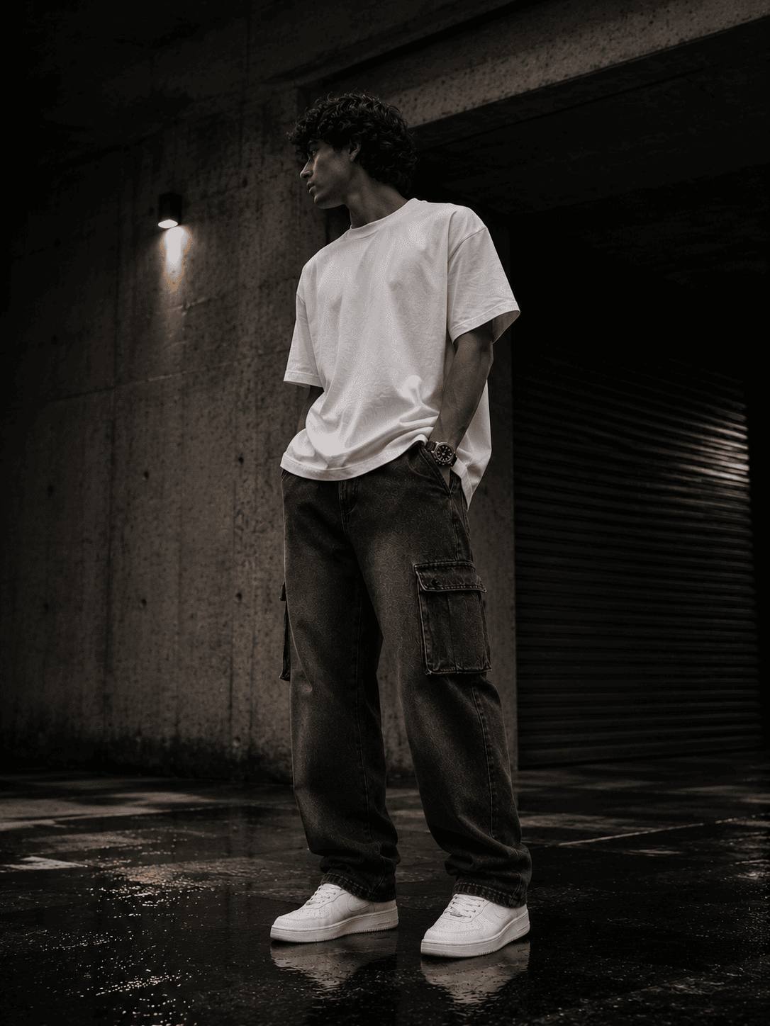 Ashen Grey Relaxed Fit Jeans